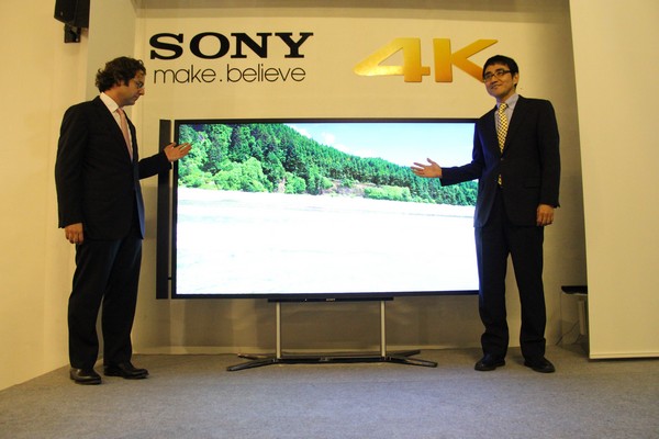 Sony Unveils 4K LCD TV